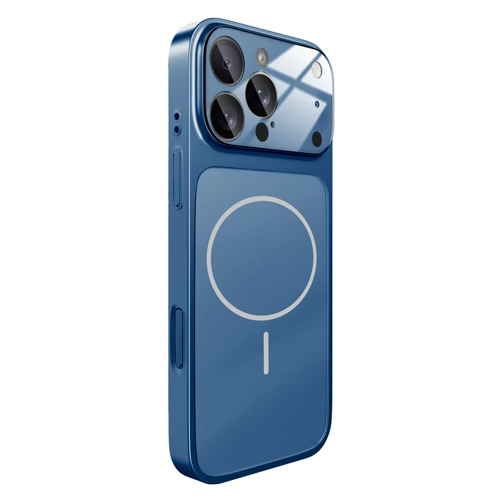 Case MagSafe Azul — vista traseira